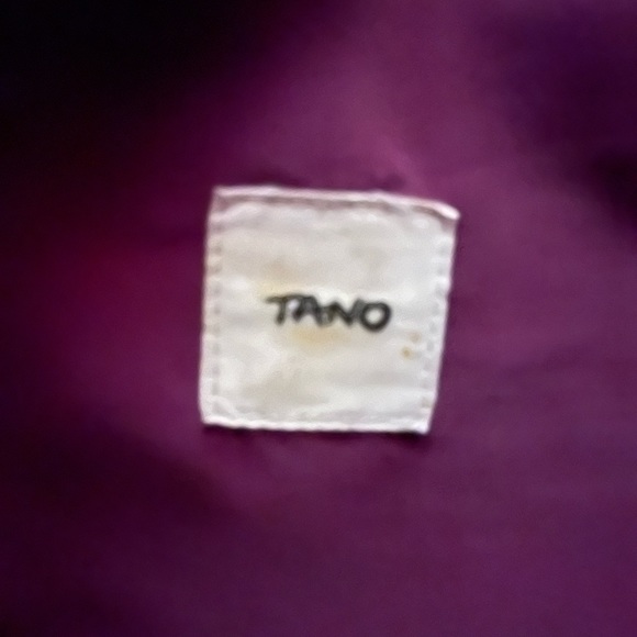 Tano Glossy Black/Brown Leather Convertible Handbag - Picture 6 of 6